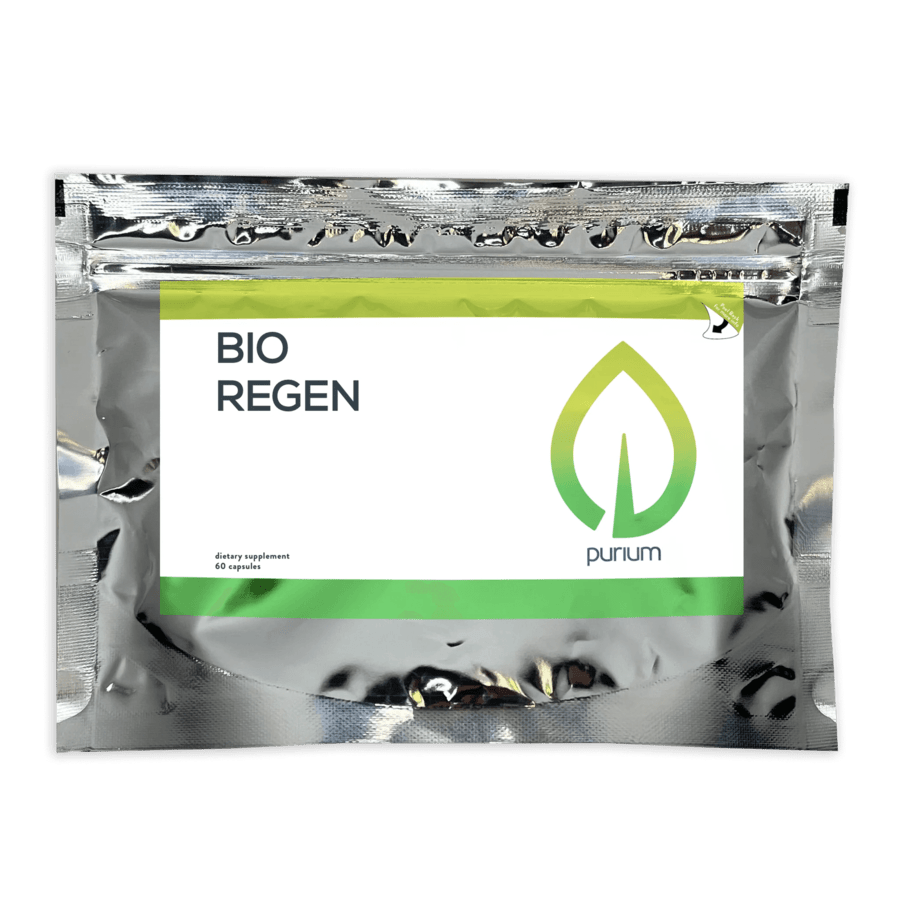 Purium Bio Regen (Organic Aloe Vera Extract and Astaxanthin) Skin Care (60 Capsules)