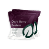 Purium Protein Dark Berry 16g (Pea Protein, Pomegranate Juice Powder Raspberry Flavor, Black Currant, Raspberry, Cranberry Extract) Protein Powder Muscle Building (420g)
