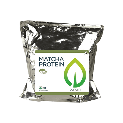 Purium Protein Matcha 16g (Organic Pea Protein, Organic Rice Protein, Organic Matcha Green Tea, Organic Lemon Juice Powder and Organic Luo Han Guo Extract) Protein Powder Muscle Building (390g)